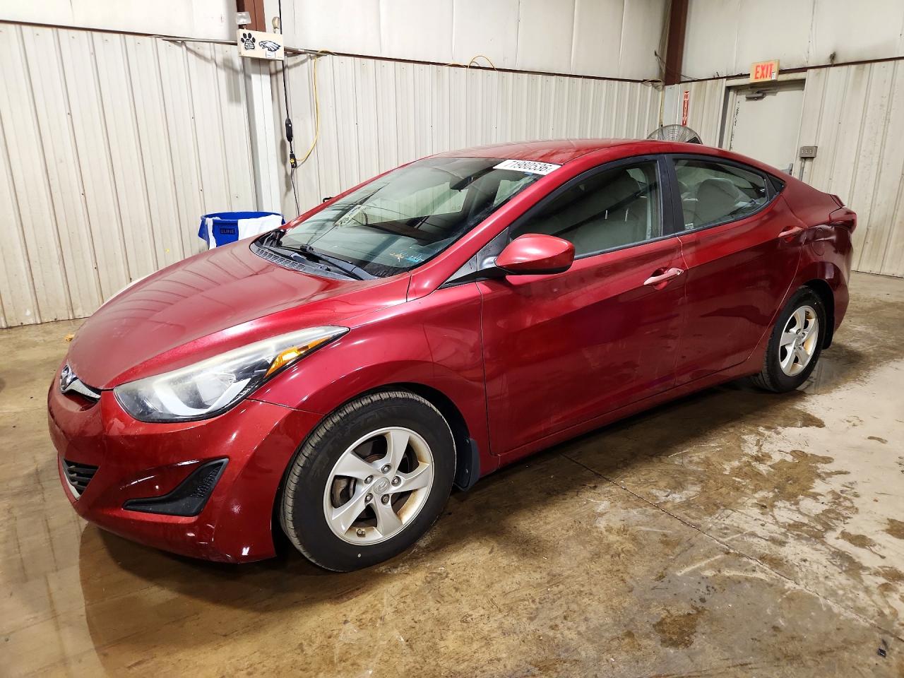 2014 HYUNDAI ELANTRA SE | 5NPDH4AE2EH535322 | UPCARS