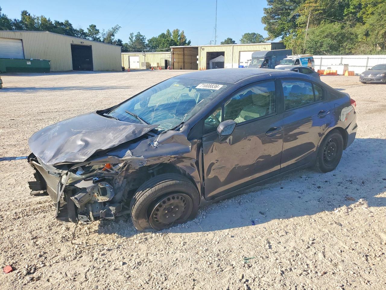 2015 HONDA CIVIC LX | 19XFB2F59FE100780 | UPCARS