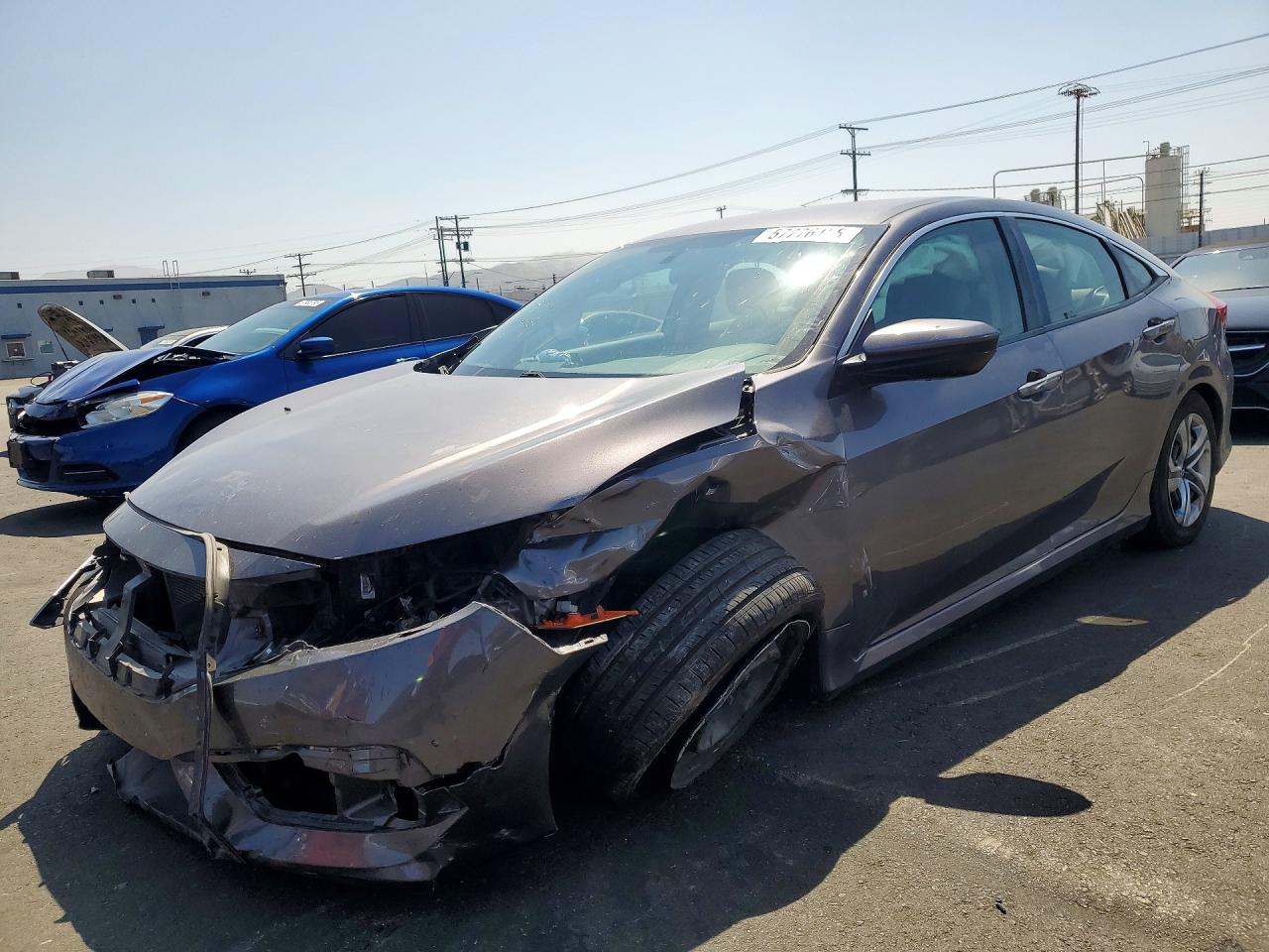 2017 HONDA CIVIC LX | 19XFC2F55HE069477 | UPCARS