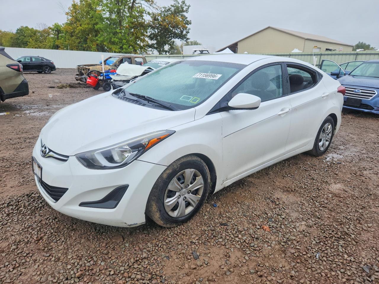 2016 HYUNDAI ELANTRA SE | 5NPDH4AE0GH752225 | UPCARS