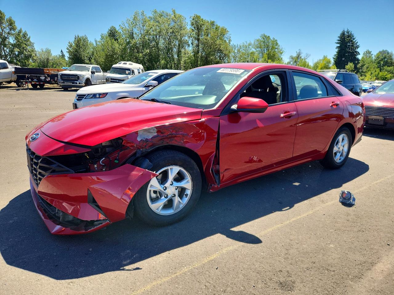 2021 HYUNDAI ELANTRA SE | KMHLL4AG9MU124317 | UPCARS