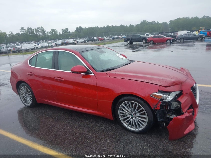 2019 ALFA ROMEO GIULIA TI LUSSO RWD | ZARFAMBN0K7609211 | UPCARS