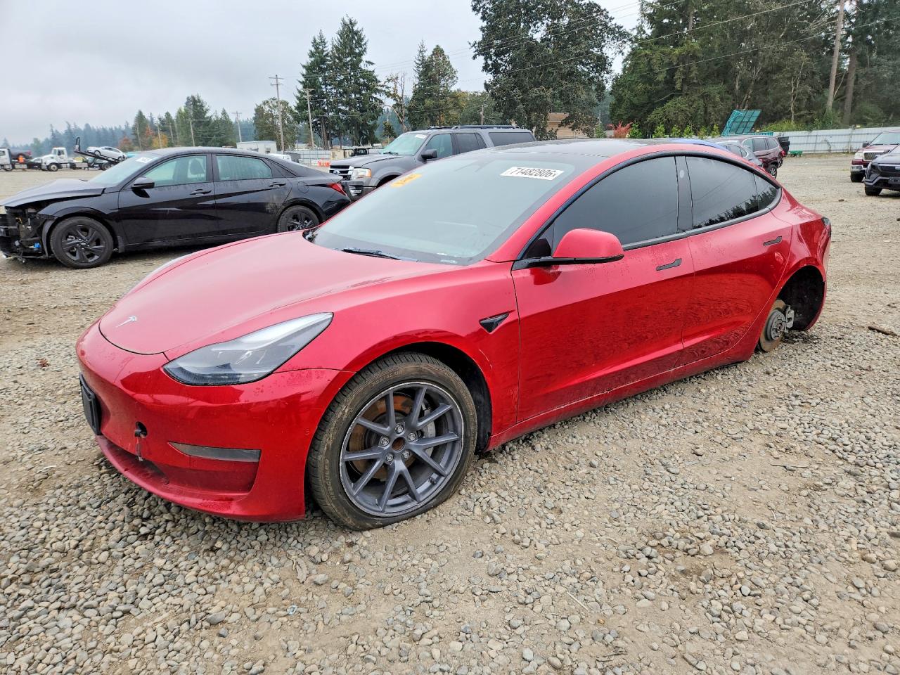 2022 TESLA MODEL 3 | 5YJ3E1EA0NF186220 | UPCARS