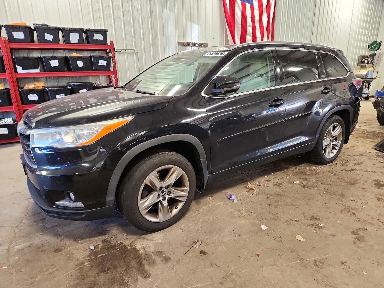 2016 TOYOTA HIGHLANDER LIMITED PLATINUM | 5TDDKRFH8GS309123 | UPCARS
