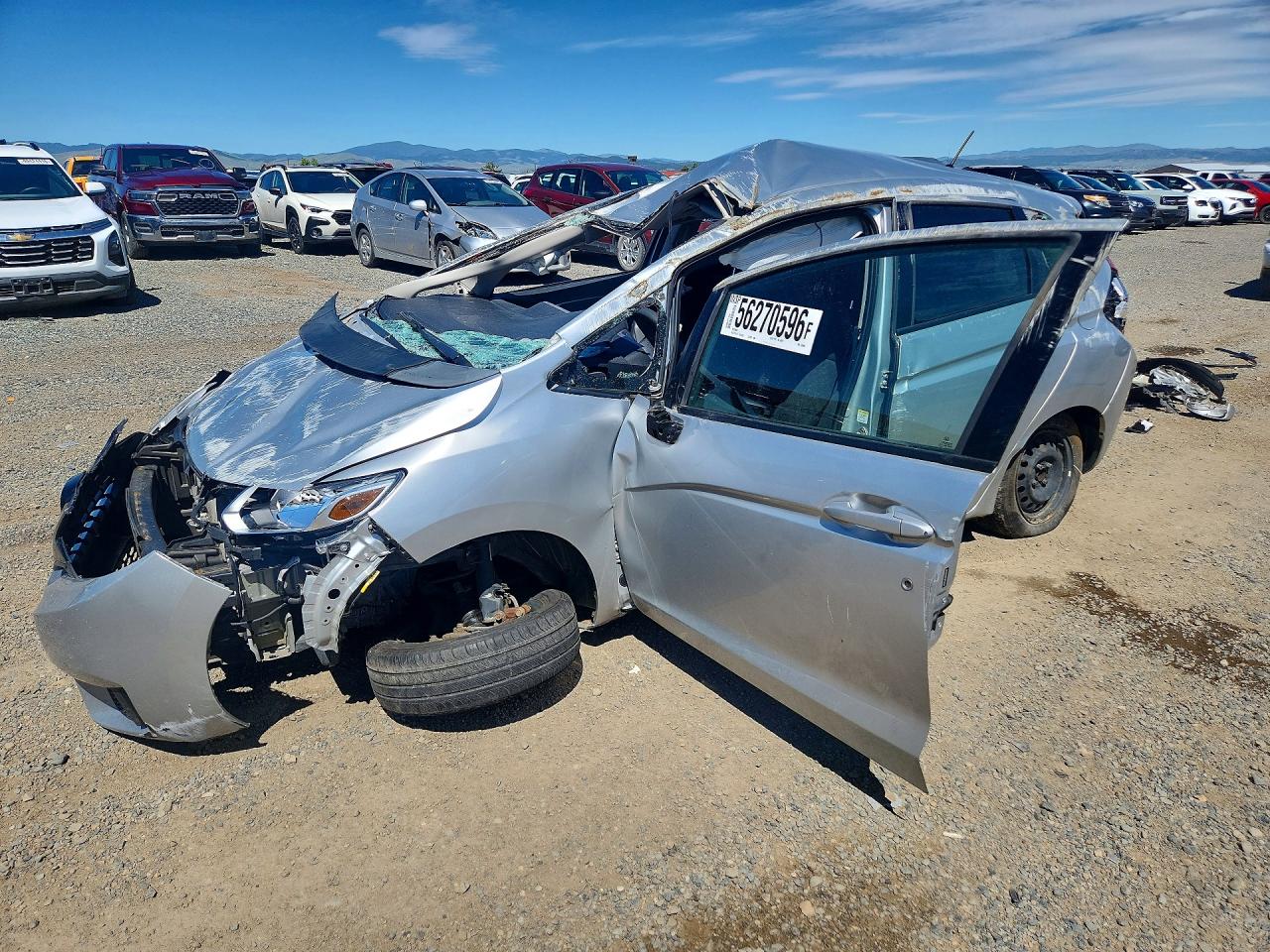 2015 HONDA FIT LX | 3HGGK5H50FM709086 | UPCARS