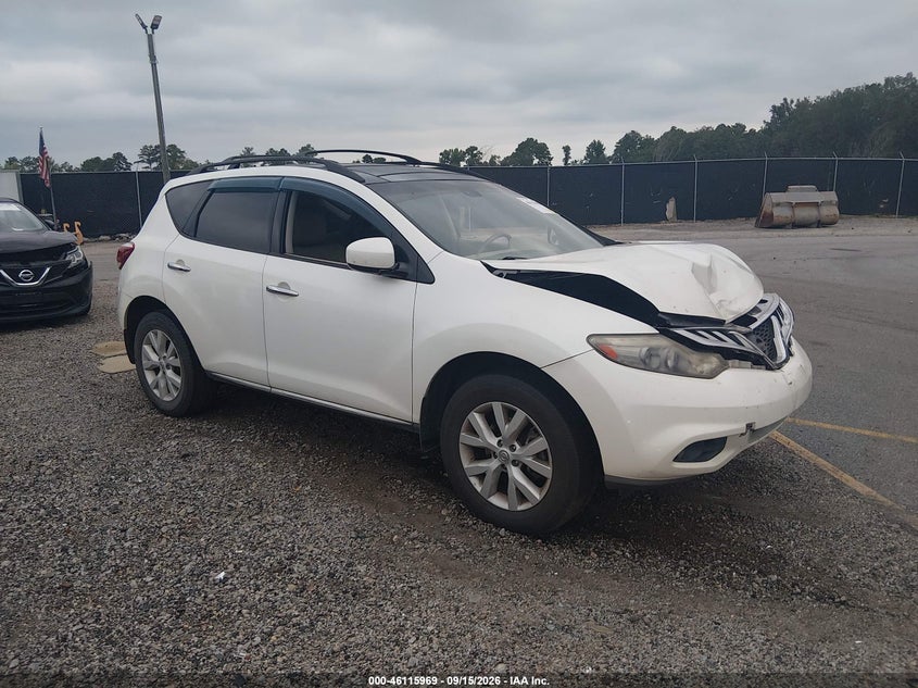 2012 NISSAN MURANO SL | JN8AZ1MU1CW104242 | UPCARS