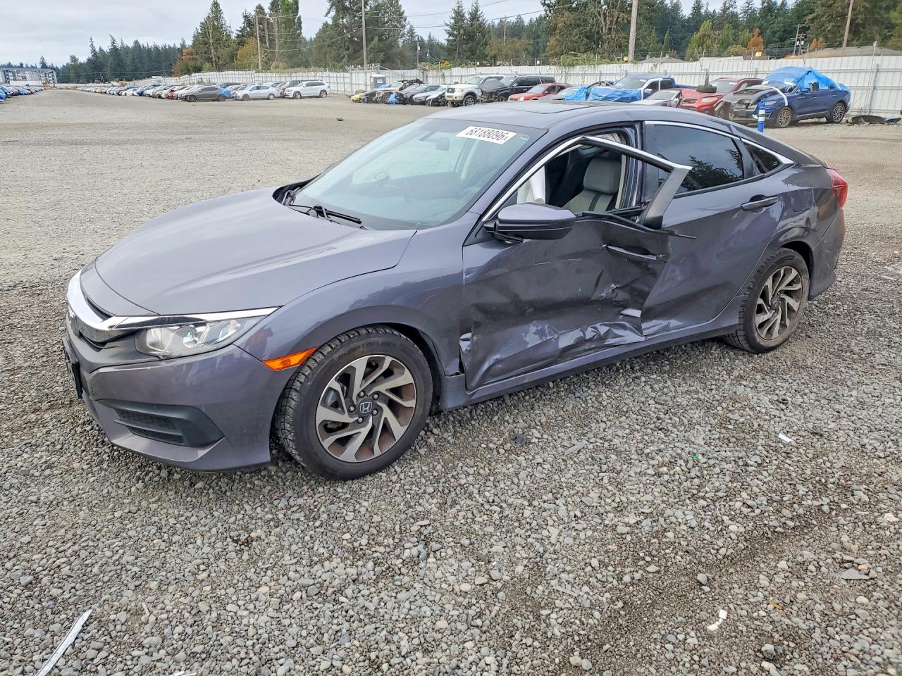 2017 HONDA CIVIC EX | 2HGFC2F74HH509759 | UPCARS