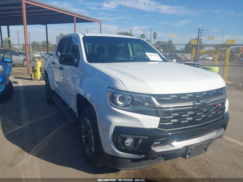 2021 CHEVROLET COLORADO 2WD  SHORT BOX Z71 | 1GCGSDEN5M1223784 | UPCARS