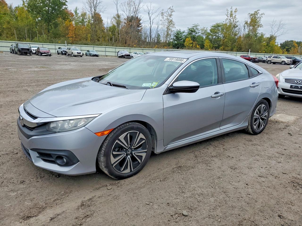 2017 HONDA CIVIC EXL | 19XFC1F70HE032722 | UPCARS