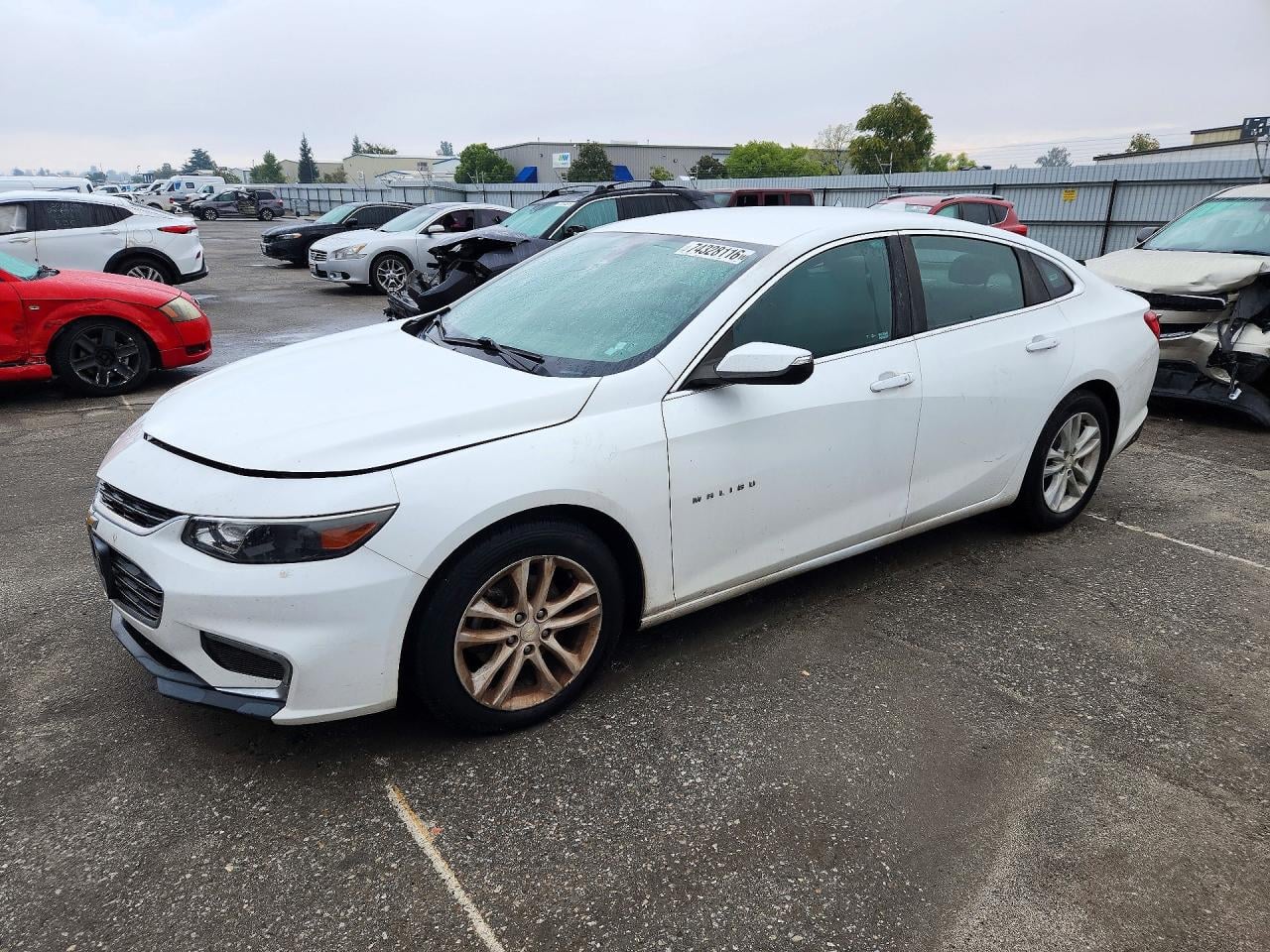 2017 CHEVROLET MALIBU LT | 1G1ZE5ST4HF206288 | UPCARS