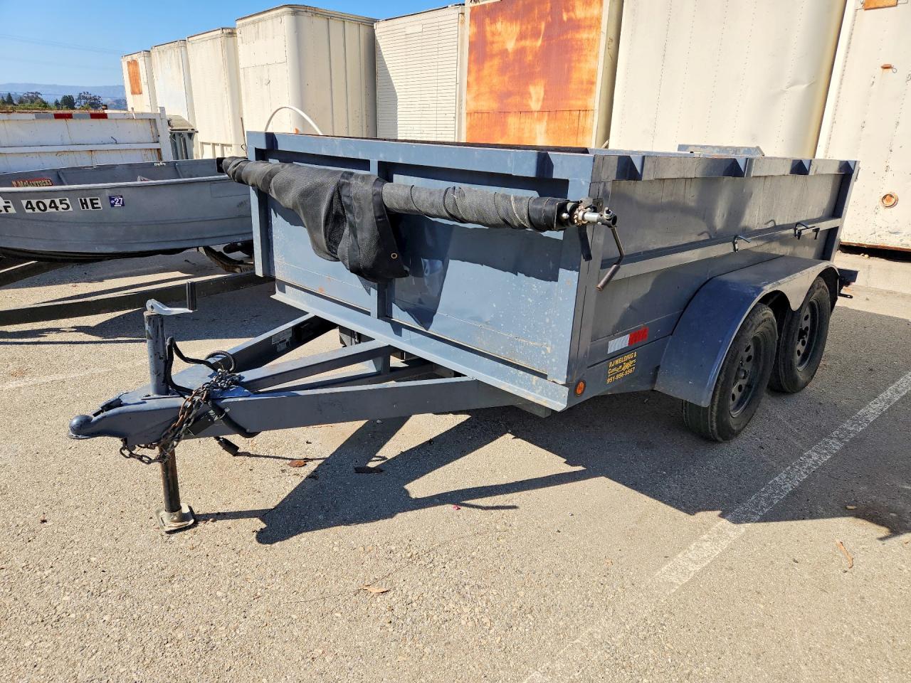 2025 RJWCT DUMP R&J WEELDING CUSTOM  TRAILER | 1R9BD1020SS806539 | UPCARS