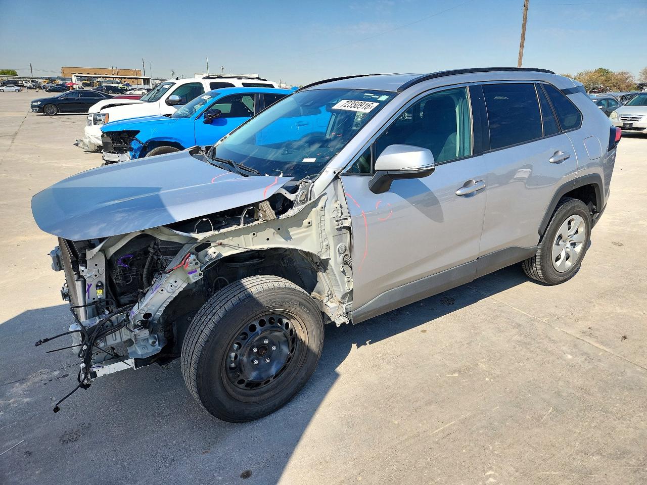 2021 TOYOTA RAV4 LE | 2T3G1RFV1MC172365 | UPCARS