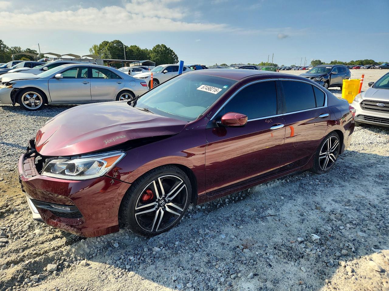 2017 HONDA ACCORD SPORT | 1HGCR2F54HA178194 | UPCARS