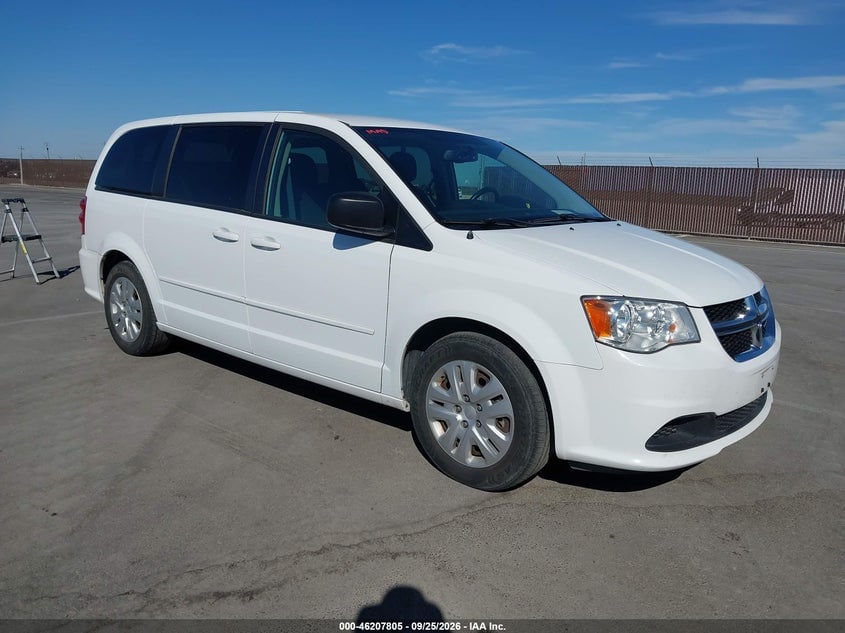 2017 DODGE GRAND CARAVAN SE | 2C4RDGBGXHR782937 | UPCARS