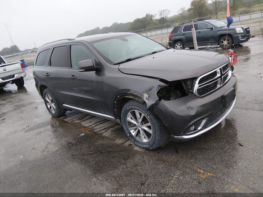 2016 DODGE DURANGO LIMITED | 1C4RDJDG7GC374686 | UPCARS