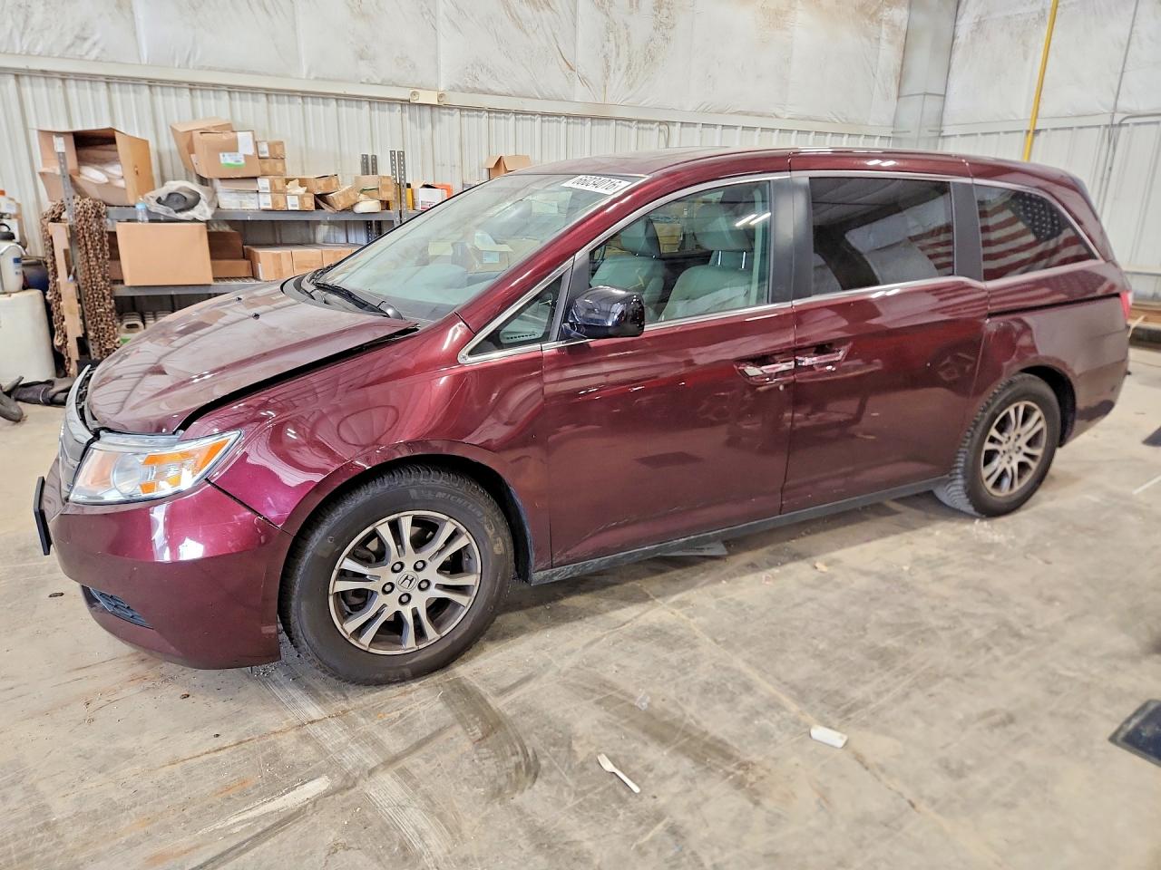 2013 HONDA ODYSSEY EXL | 5FNRL5H69DB014720 | UPCARS