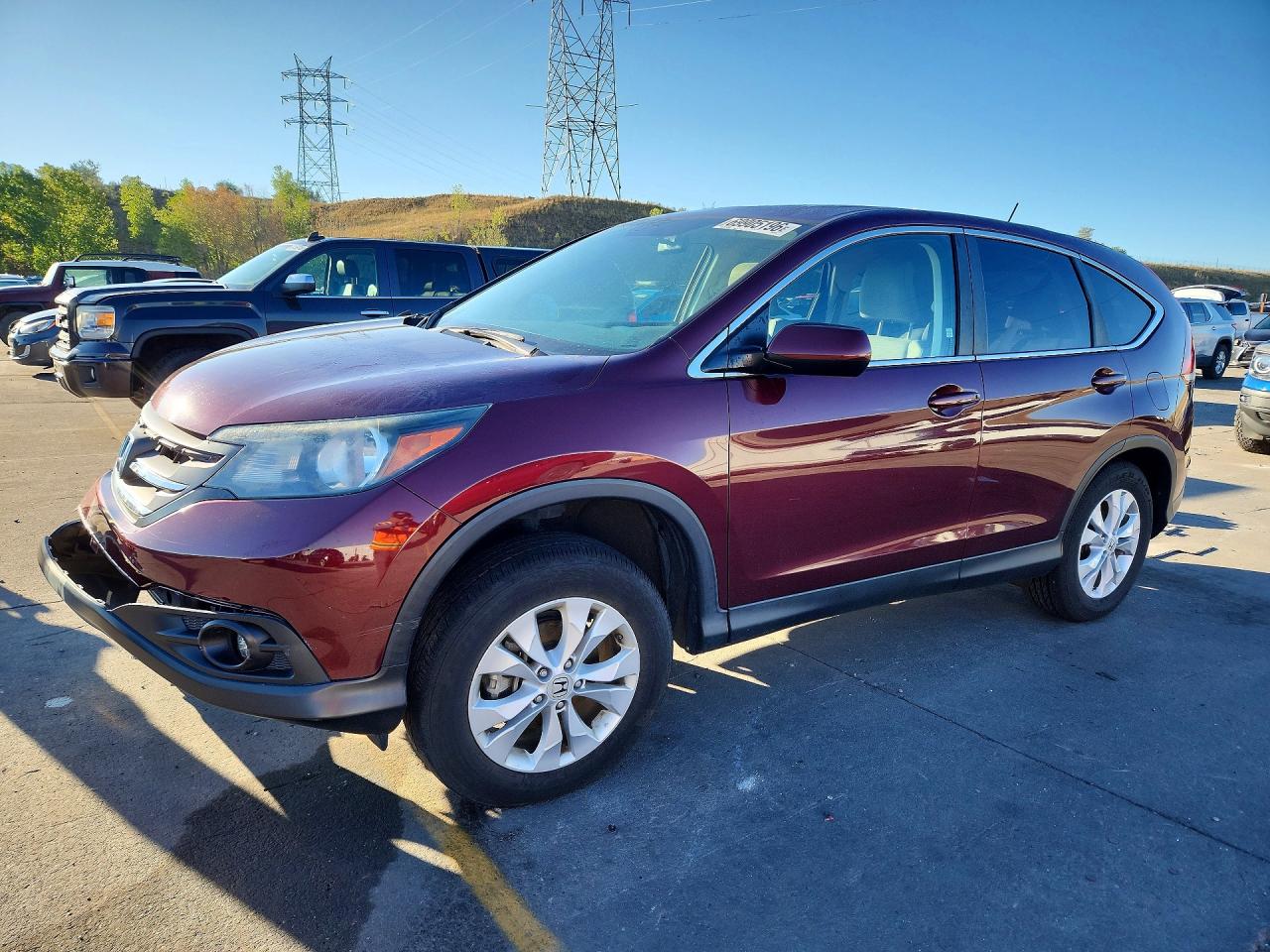 2013 HONDA CRV EX | 5J6RM4H58DL065342 | UPCARS