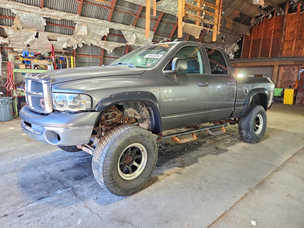 2003 DODGE RAM 2500 ST | 3D7KU28613G767945 | UPCARS