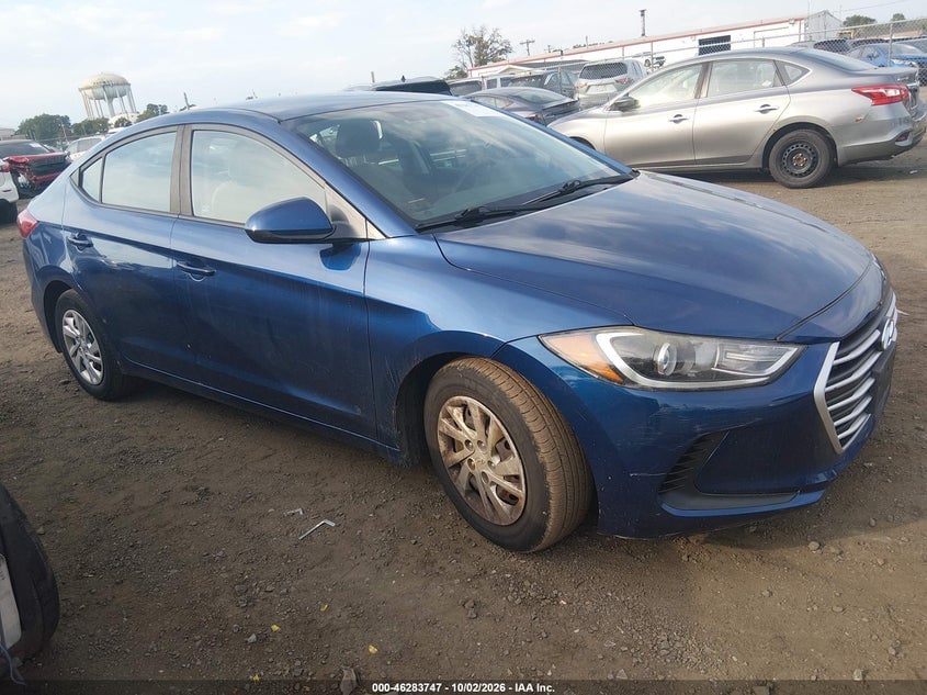 2017 HYUNDAI ELANTRA SE | 5NPD74LF7HH155812 | UPCARS