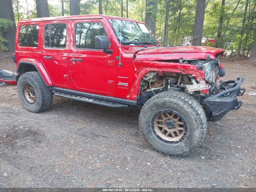 2018 JEEP WRANGLER UNLIMITED SAHARA 4X4 | 1C4HJXEG3JW130769 | UPCARS
