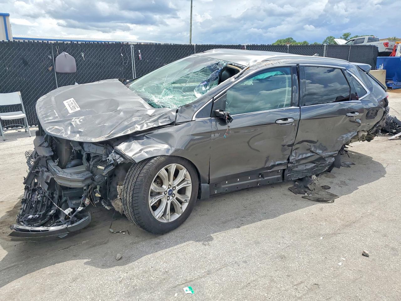 2019 FORD EDGE TITANIUM | 2FMPK3K93KBC37343 | UPCARS