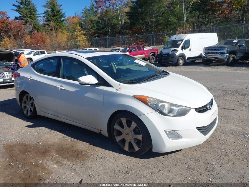 2012 HYUNDAI ELANTRA LIMITED | 5NPDH4AE6CH123496 | UPCARS