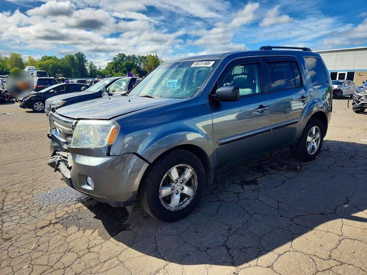 2011 HONDA PILOT EXL | 5FNYF4H50BB076587 | UPCARS