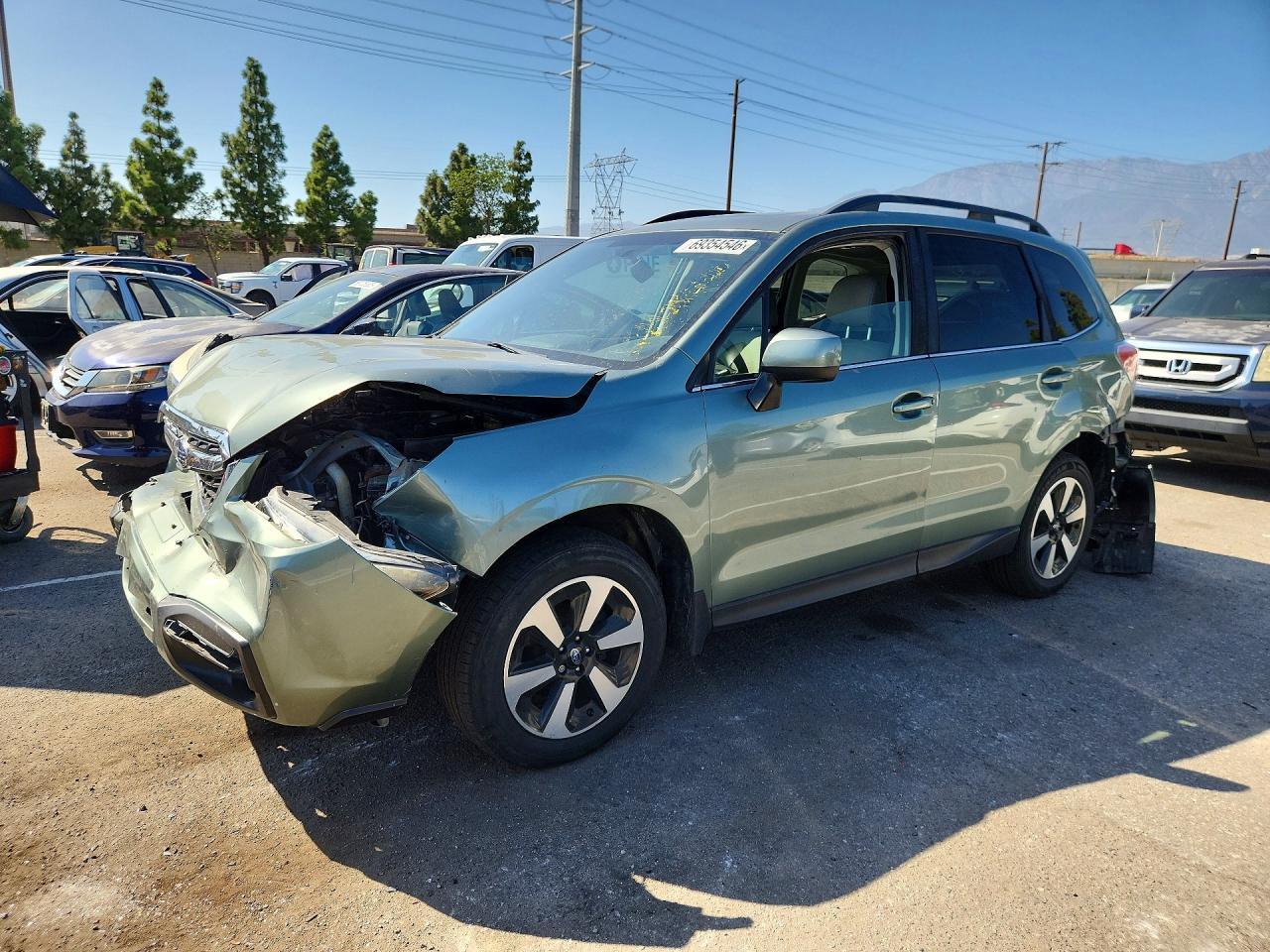 2017 SUBARU FORESTER 2.5I LIMITED | JF2SJARC5HH429917 | UPCARS