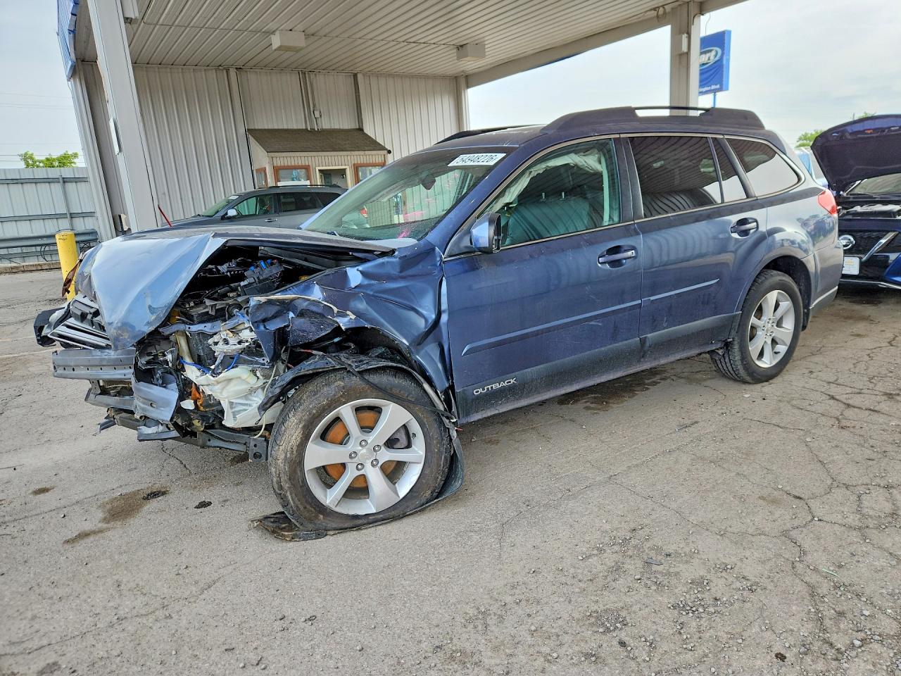 2013 SUBARU OUTBACK 3.6R LIMITED | 4S4BRDLC1D2269111 | UPCARS
