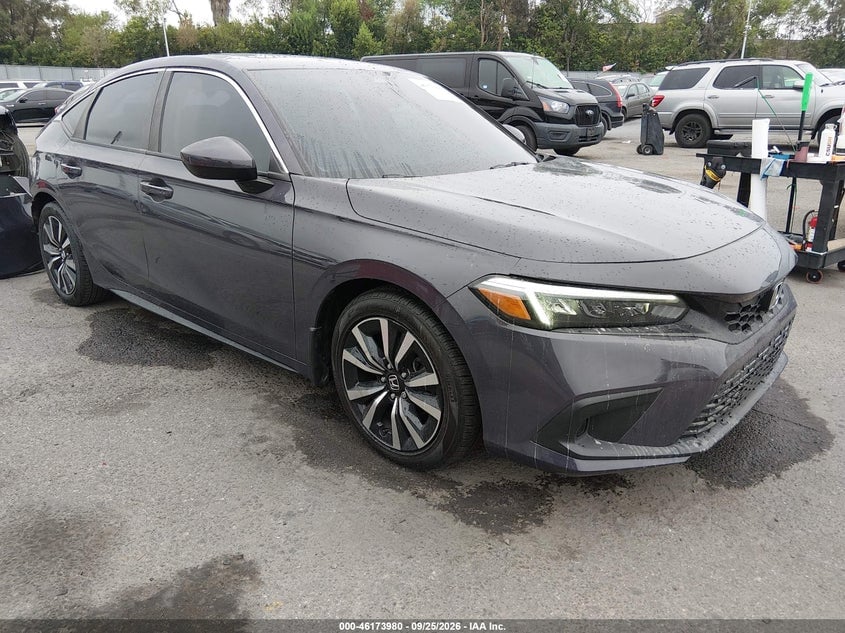 2022 HONDA CIVIC EX-L | 19XFL1H79NE023705 | UPCARS