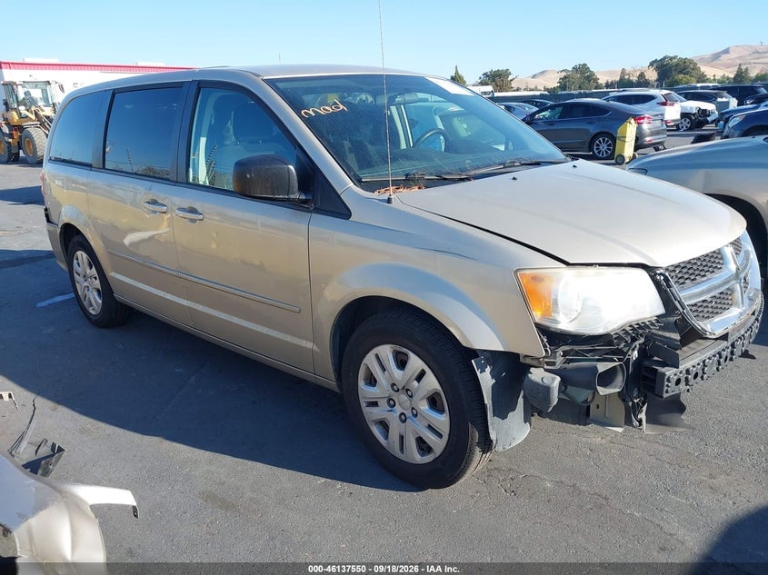 2014 DODGE GRAND CARAVAN SE | 2C4RDGBG2ER356025 | UPCARS