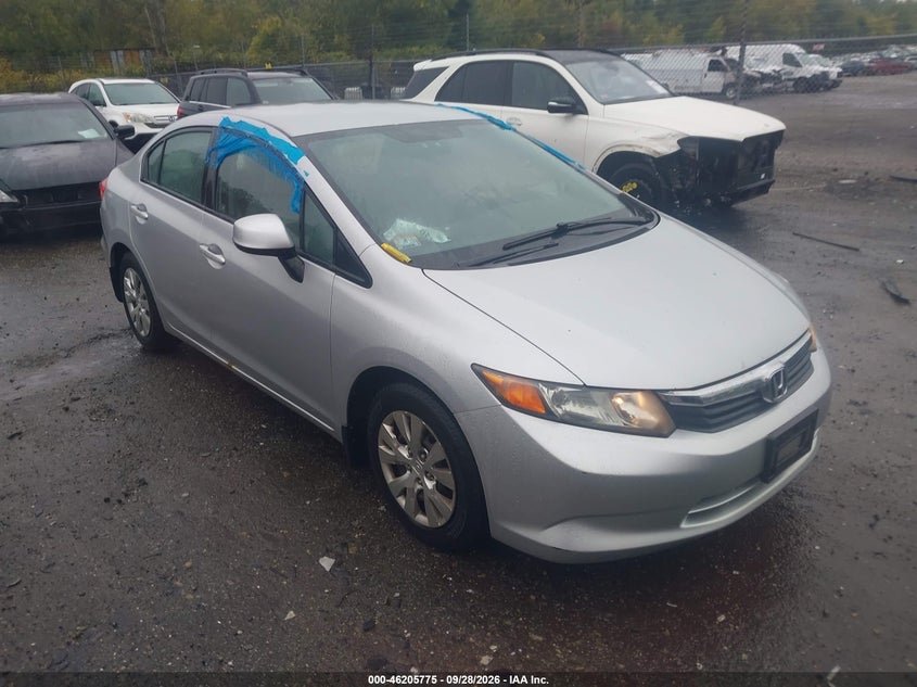 2012 HONDA CIVIC SDN LX | 2HGFB2F5XCH583679 | UPCARS