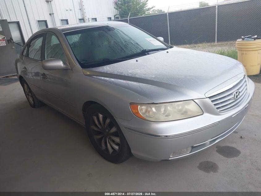 2007 HYUNDAI AZERA LIMITED/SE | KMHFC46F77A215279 | UPCARS