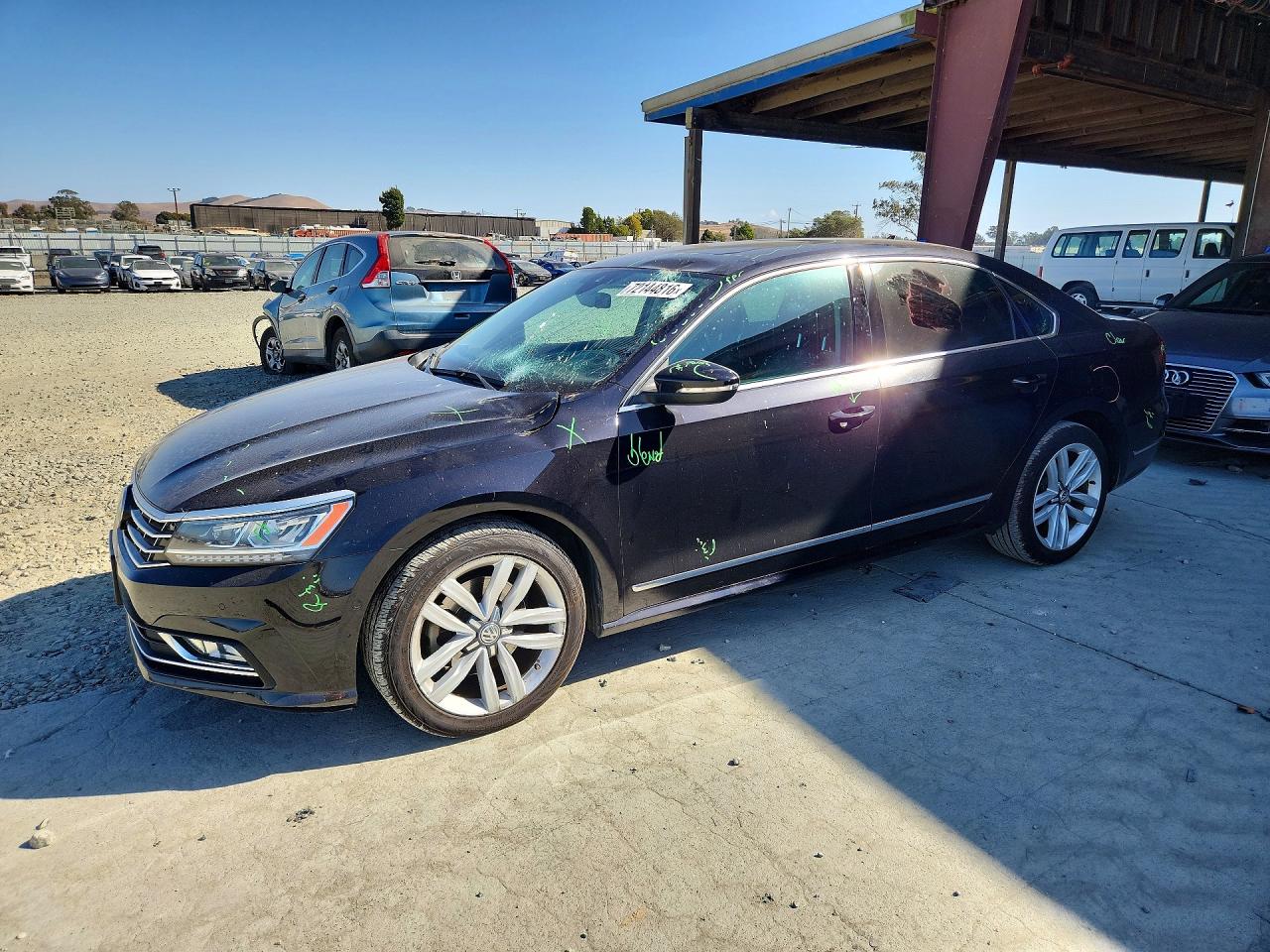 2017 VOLKSWAGEN PASSAT SEL PREMIUM | 1VWCM7A36HC053666 | UPCARS