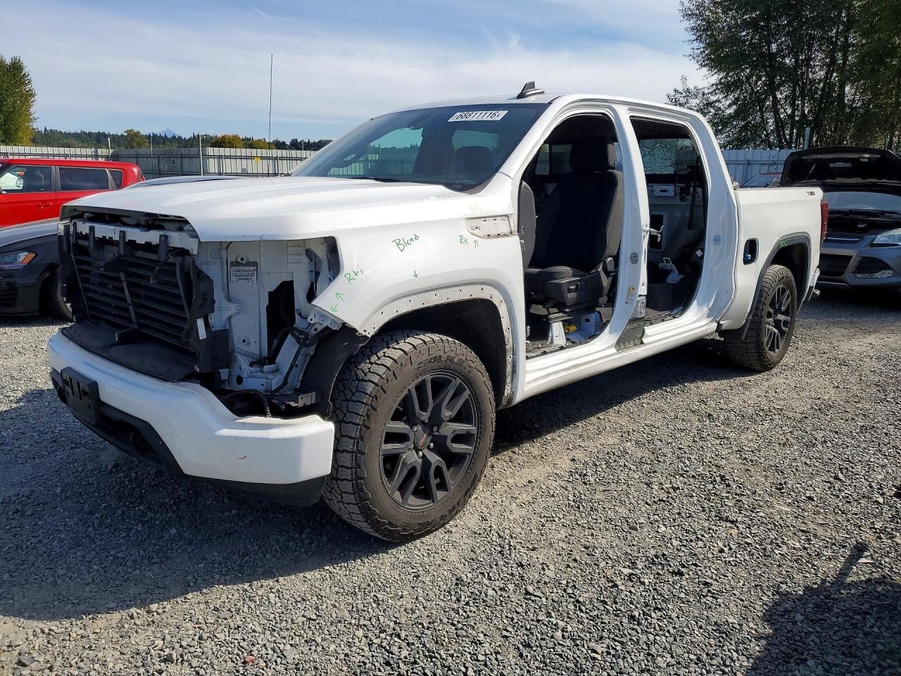 2022 GMC SIERRA K1500 ELEVATION | 1GTU9CET3NZ232428 | UPCARS