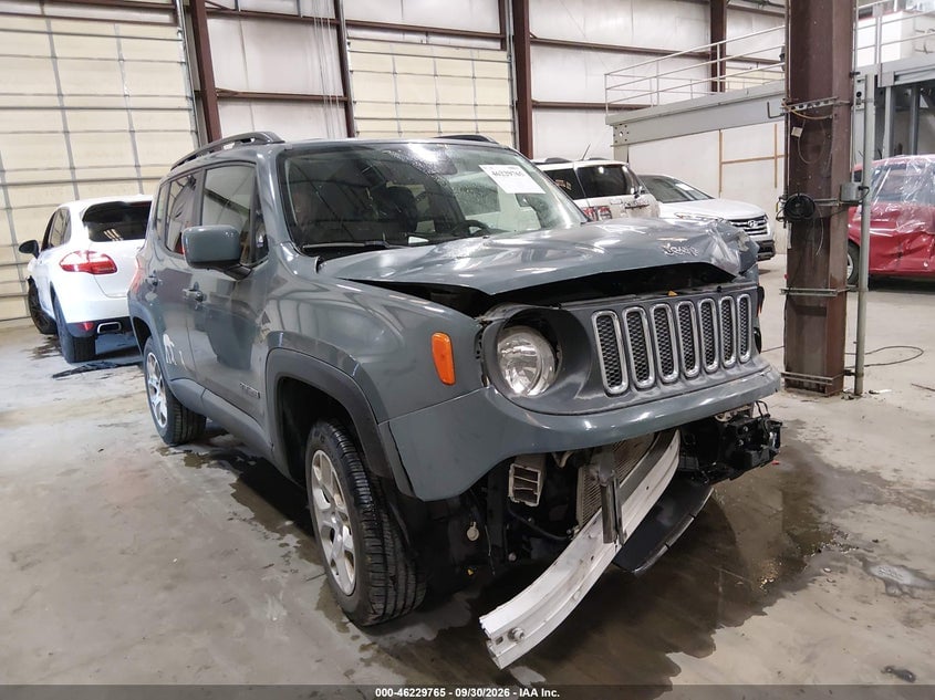 2017 JEEP RENEGADE LATITUDE 4X4 | ZACCJBBB4HPG10123 | UPCARS