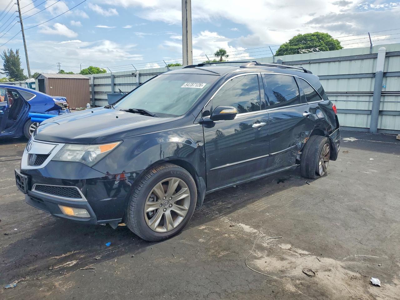 2012 ACURA MDX ADVANCE | 2HNYD2H85CH536191 | UPCARS
