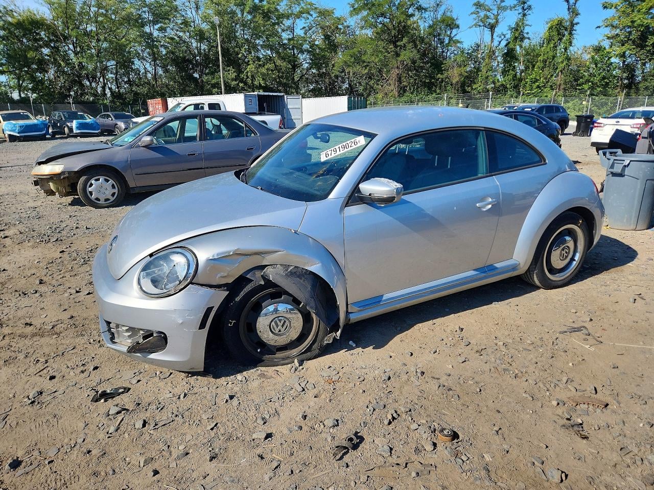 2012 VOLKSWAGEN BEETLE | 3VWJP7AT3CM605792 | UPCARS