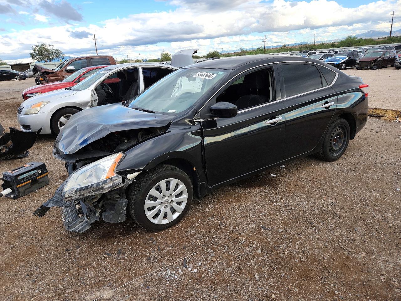2015 NISSAN SENTRA S | 3N1AB7AP7FY286255 | UPCARS
