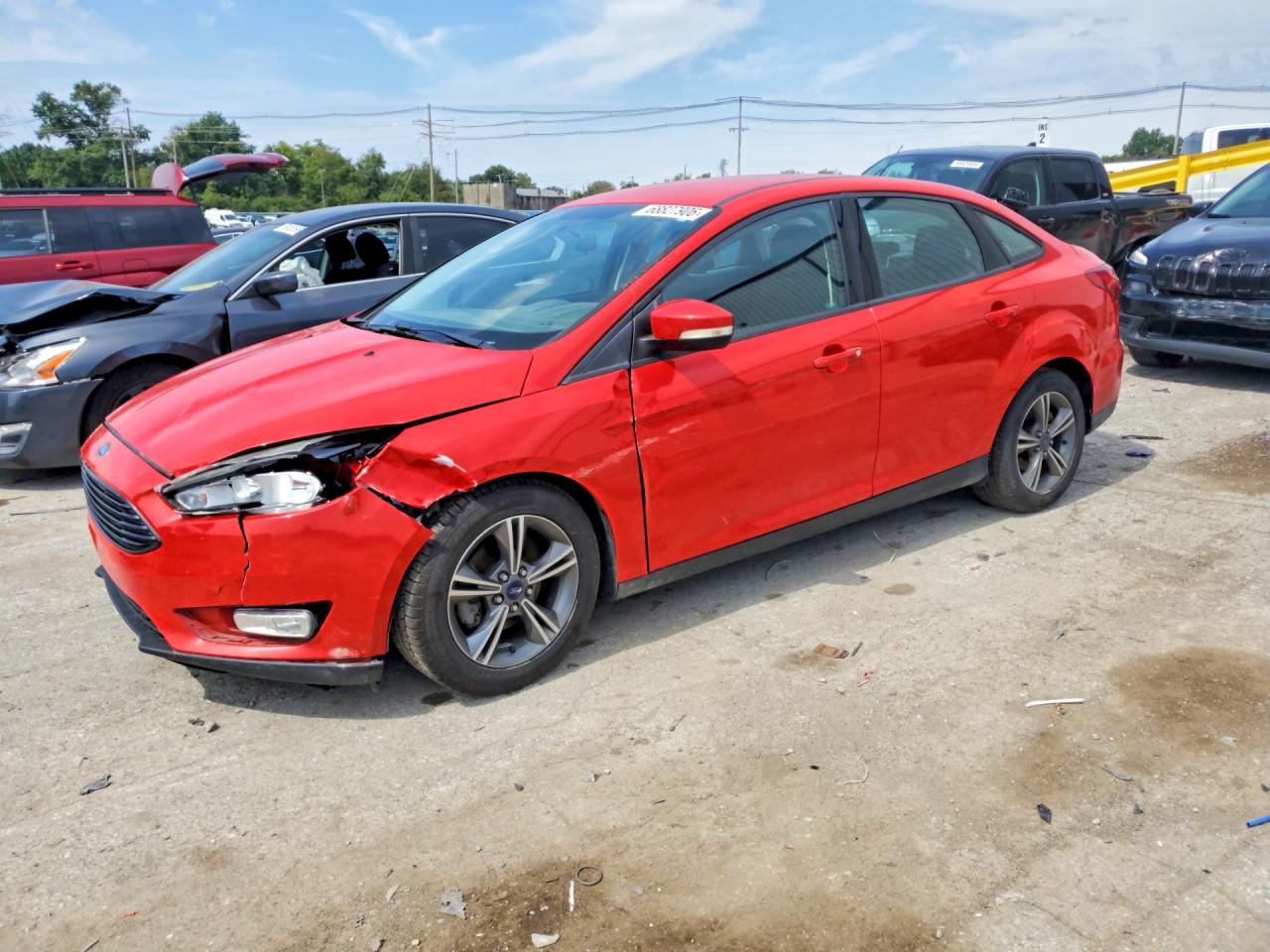 2017 FORD FOCU SE | 1FADP3FE9HL213627 | UPCARS
