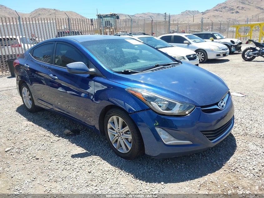 2016 HYUNDAI ELANTRA SE | 5NPDH4AE9GH710507 | UPCARS