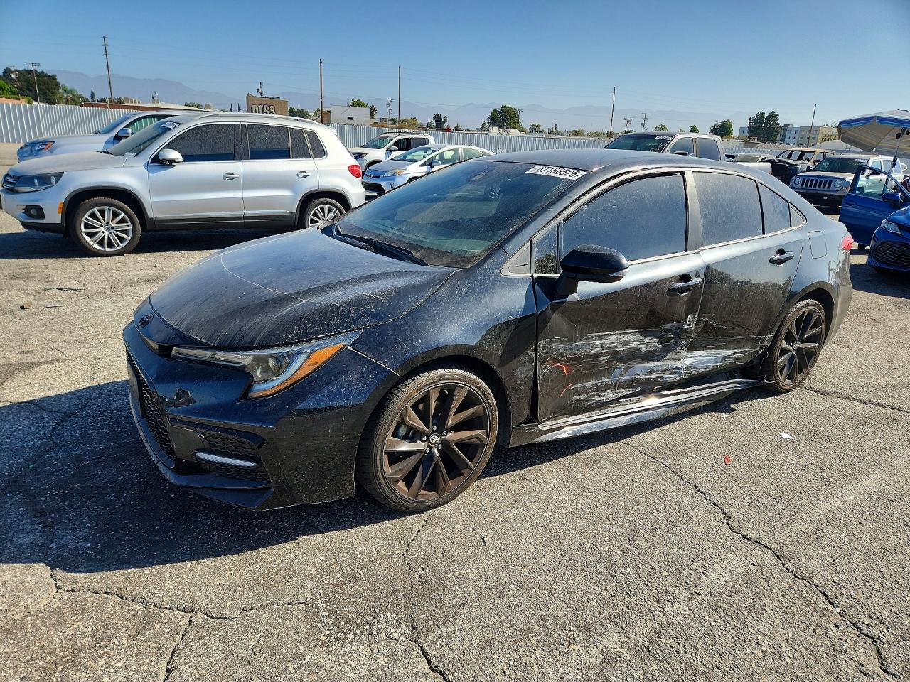 2022 TOYOTA COROLLA SE NIGHTSHADE EDITION | 5YFS4MCE6NP111998 | UPCARS