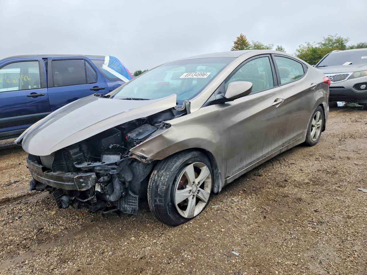 2013 HYUNDAI ELANTRA GLS | 5NPDH4AE5DH392798 | UPCARS