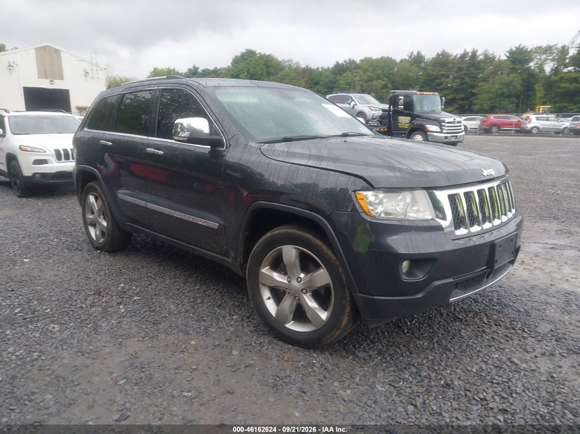 2013 JEEP GRAND CHEROKEE OVERLAND | 1C4RJFCGXDC614672 | UPCARS