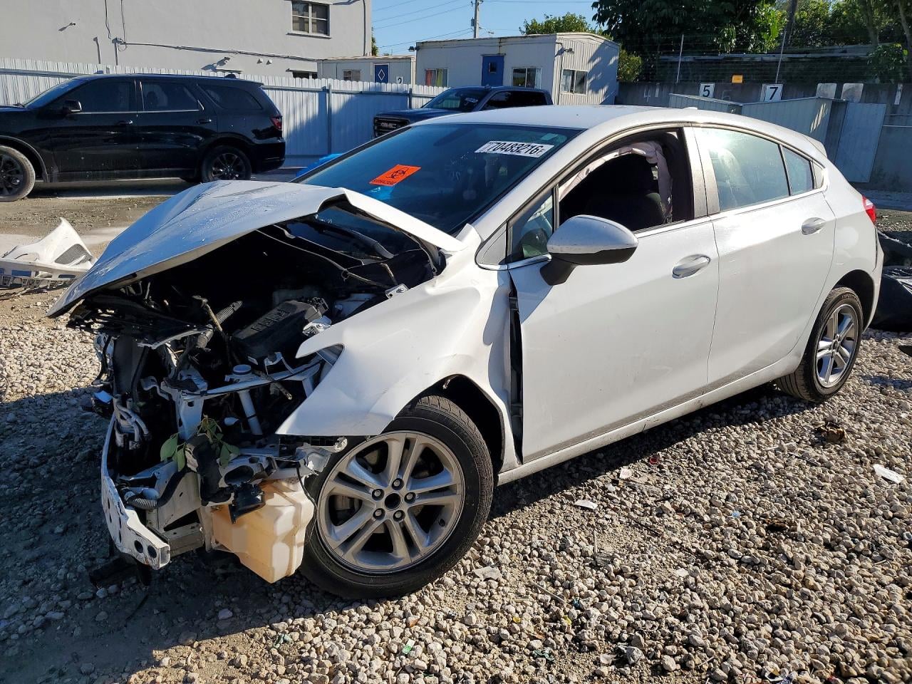2018 CHEVROLET CRUZE LT | 3G1BE6SM1JS631887 | UPCARS
