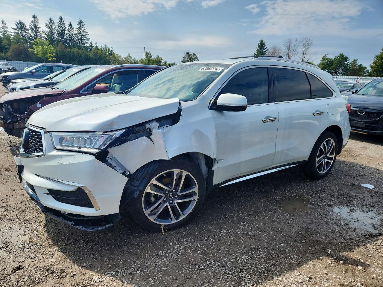 2018 ACURA MDX NAVI | 5J8YD4H49JL802716 | UPCARS