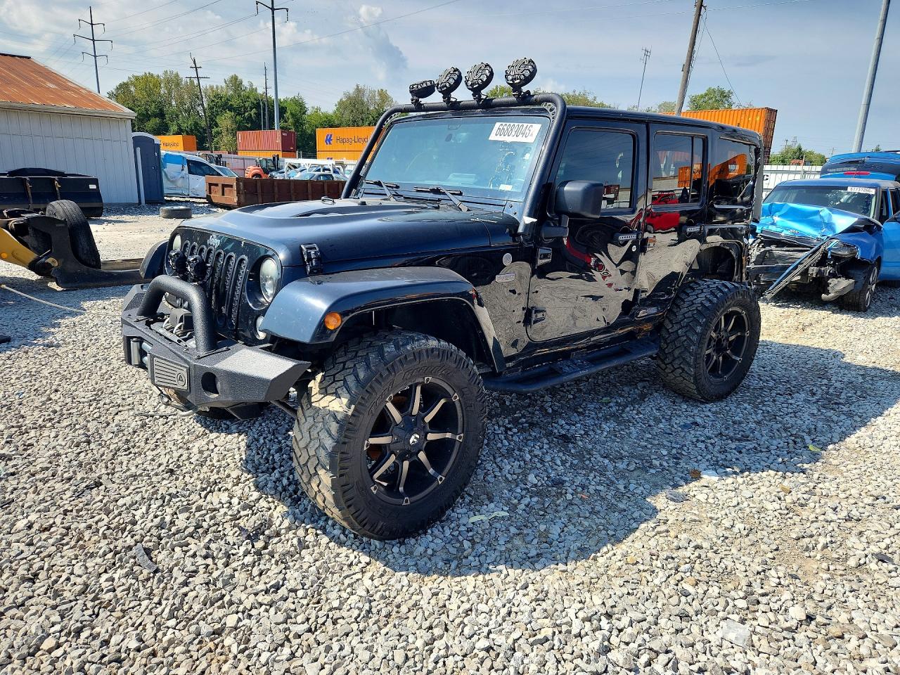 2016 JEEP WRANGLER SAHARA | 1C4HJWEG5GL280144 | UPCARS