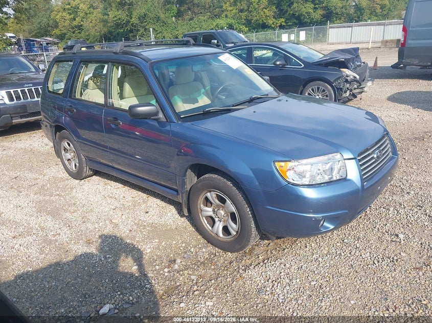 2007 SUBARU FORESTER 2.5X | JF1SG63637H708882 | UPCARS