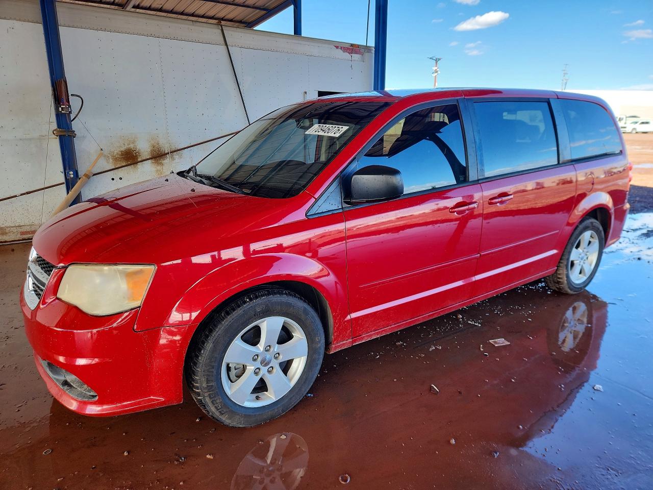 2013 DODGE CARAVAN SE | 2C4RDGBG0DR561986 | UPCARS