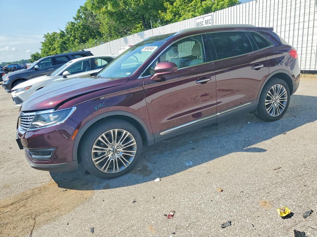 2018 LINCOLN MKX RESERVE | 2LMPJ8LR4JBL11922 | UPCARS